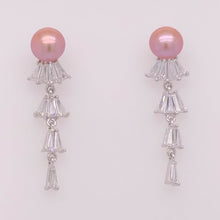 Load image into Gallery viewer, Cultured Freshwater Pearl (4.5-5mm), Mini Skirt Stud Earrings - Anna Wang New York 